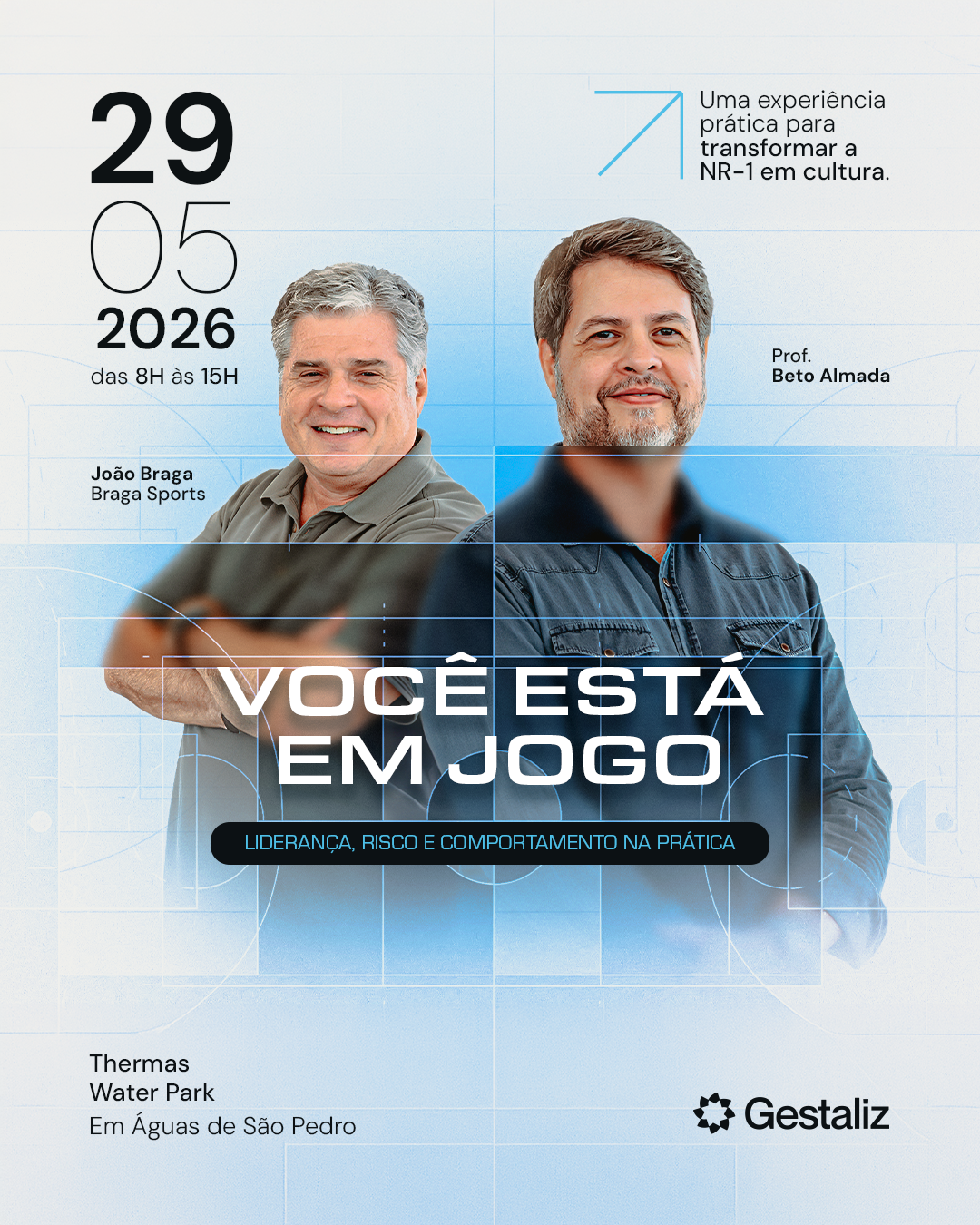 Você Está em Jogo — experiência prática Gestaliz
